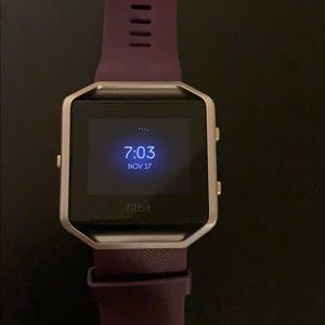 Fitbit Blaze with 4 Colored Bands and Charger